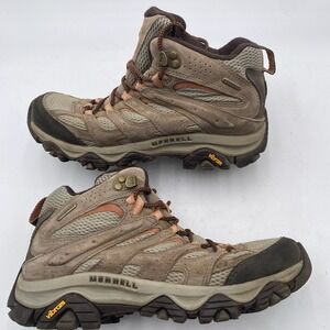 Merrell Moab 3 Mid Waterproof Hiking Boot Womens Size 8 W J035848W VGC